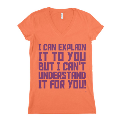 I Can Ecplain To You Women T-shirt