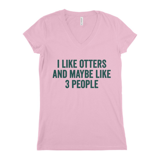 I Like Otters Women T-shirt