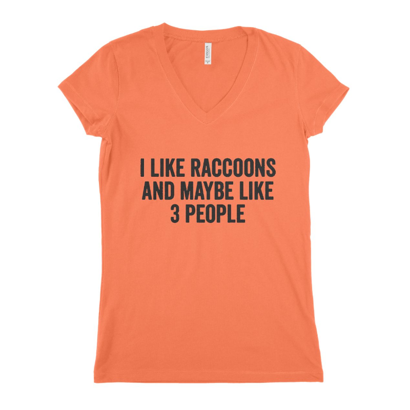 I Like Raccoons Women T-shirt