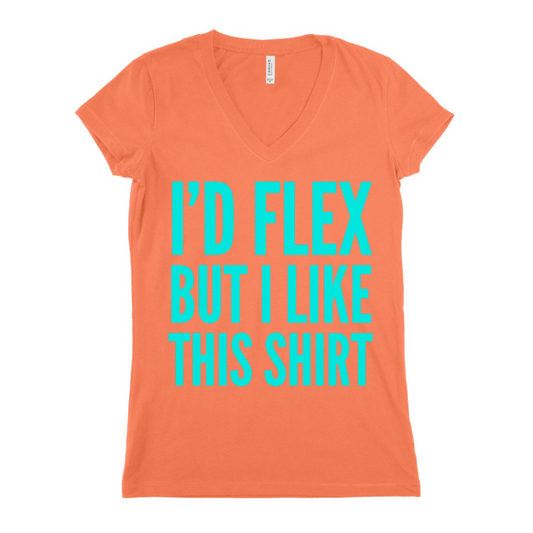 I,D Flex But I Like This Shirt Women T-shirt