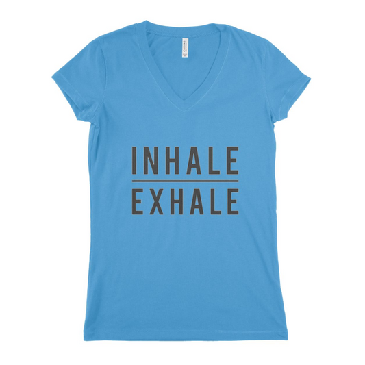 Inhale Exhale Women T-shirt