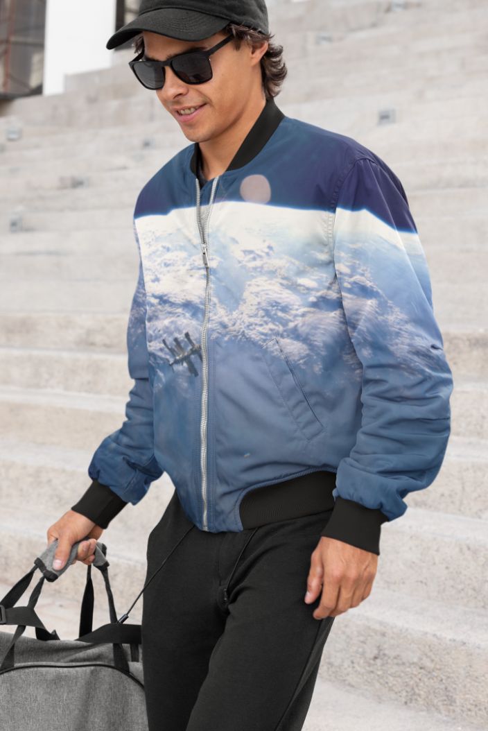 Above the Moon Bomber Jacket