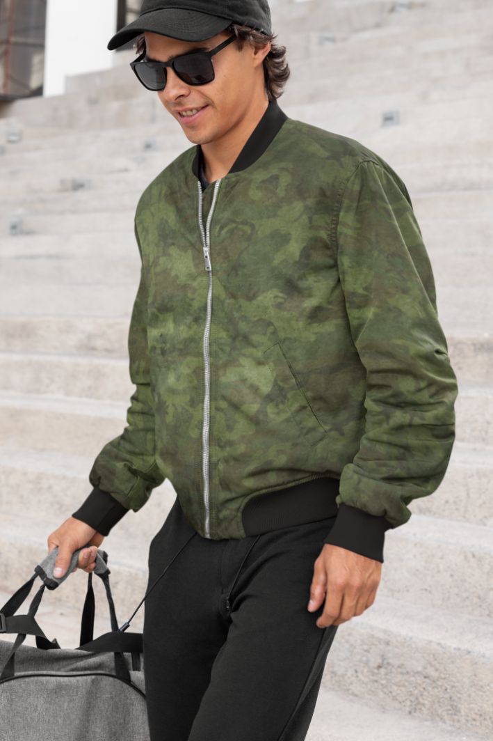 Alpine Army Bomber Jacket