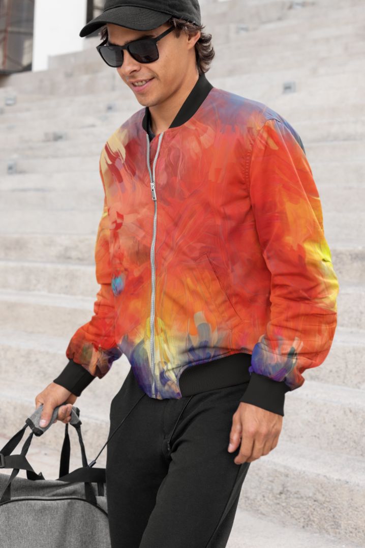 Create Colors Bomber Jacket