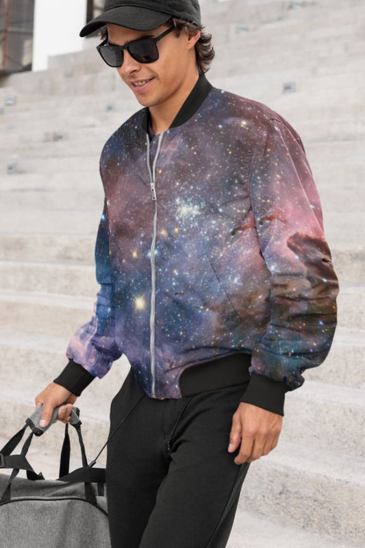 Formed Galaxy Bomber Jacket