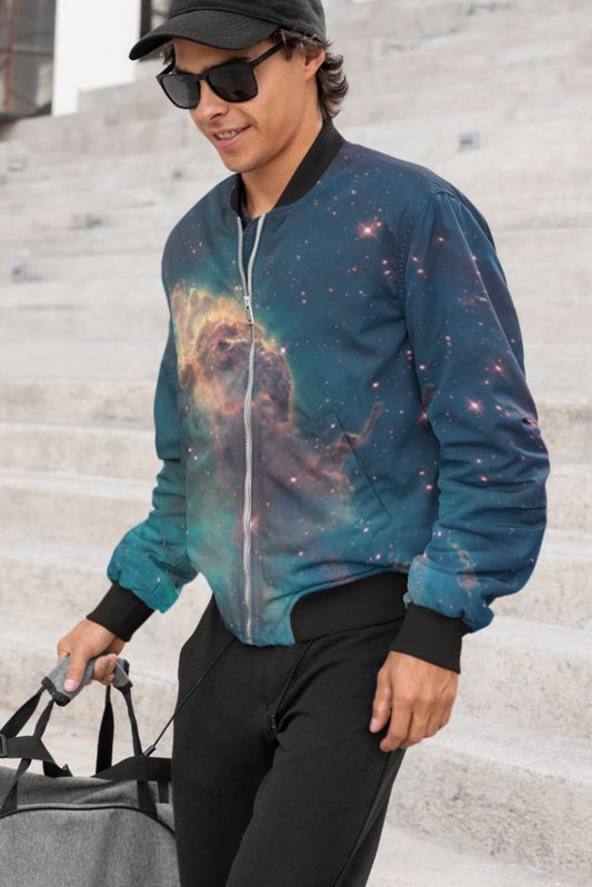 Galaxy Art View Bomber Jacket