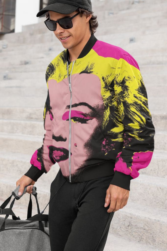 Marlyin Pop Art Bomber Jacket