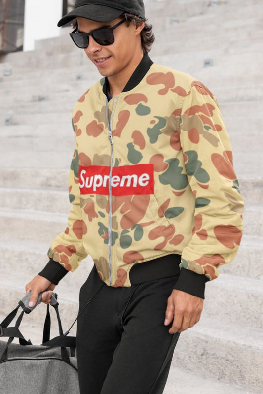 Sup Flower Bomber Jacket