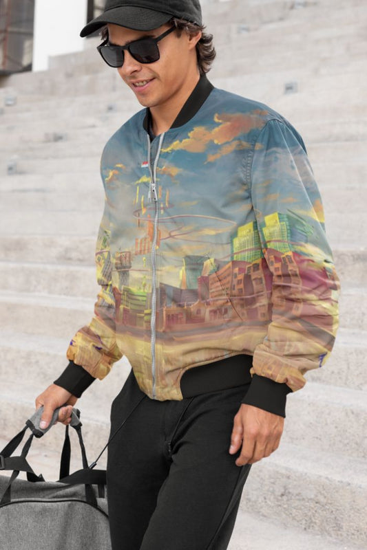 Thread Nature Bomber Jacket