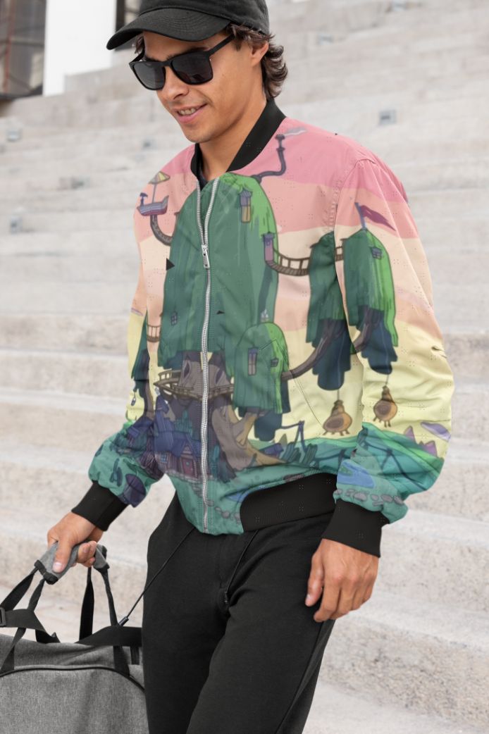 Trance Nature Bomber Jacket