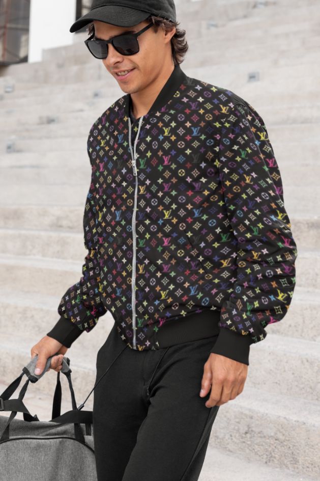 VXL Pattern Bomber Jacket