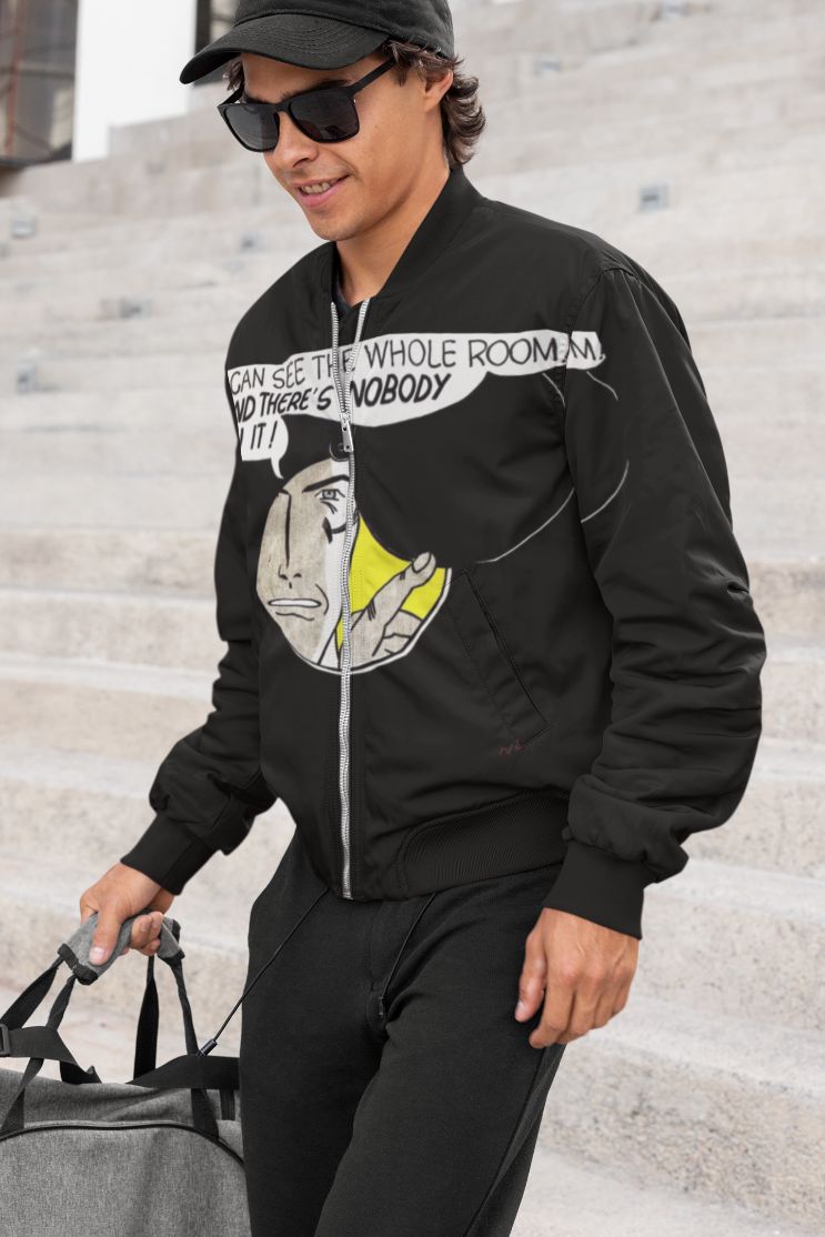 Whole Room Pop Art Bomber Jacket