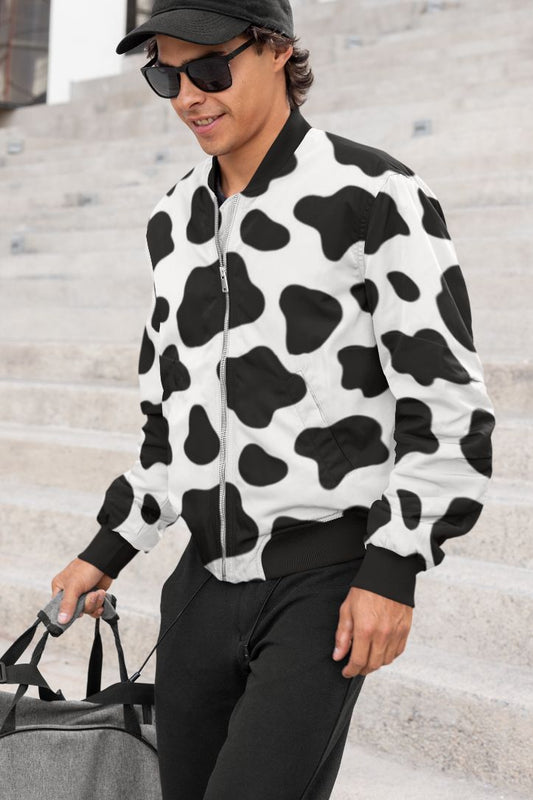 Cow Bomber Jacket