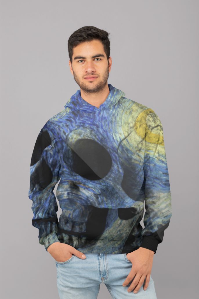 Star Skull UNISEX Sublimation Hoodie