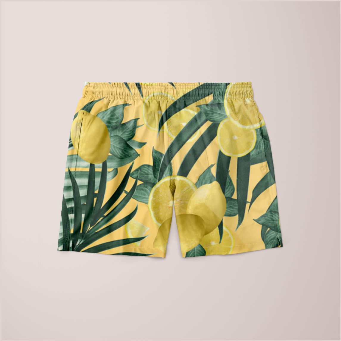 Summer Lemon Twist Jungle Shorts