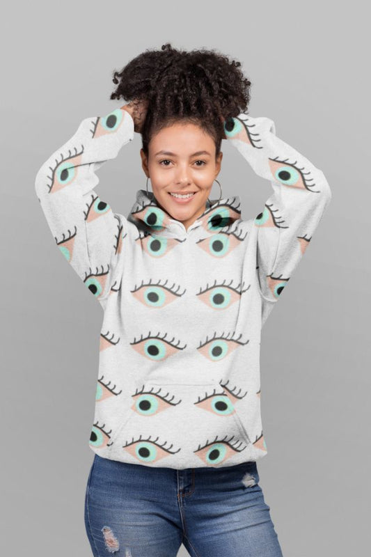 Sweet Evil Eyes UNISEX Sublimation Hoodie