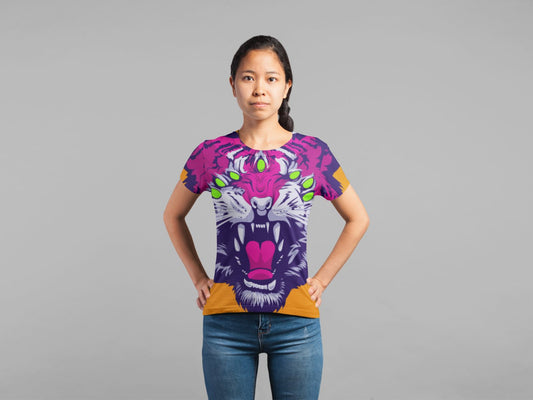 Seven Eyed Tiger Classic Sublimation Women's T-Shirt