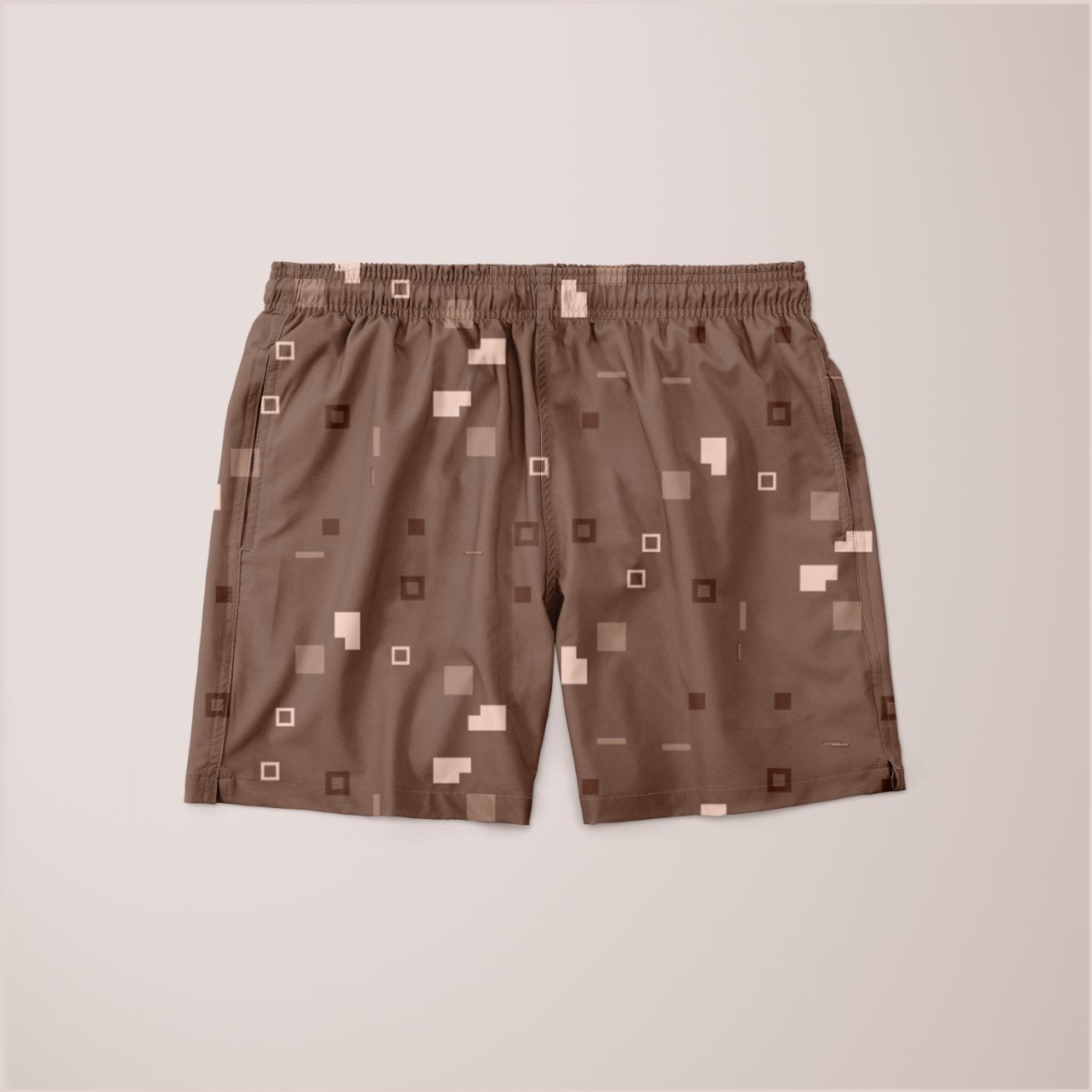 Simple Geometric Pattern 3 co Poster Shorts