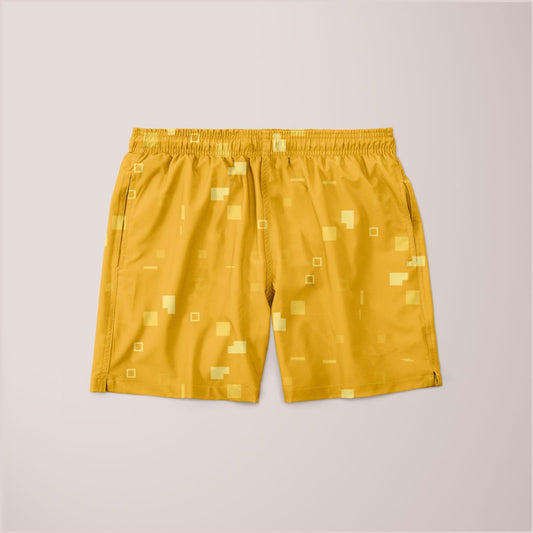 Simple Geometric Pattern 3 cy Poster Shorts