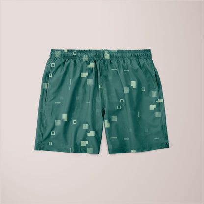 Simple Geometric Pattern 3 gr Poster Shorts