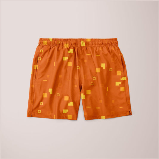 Simple Geometric Pattern 3 yo Poster Shorts