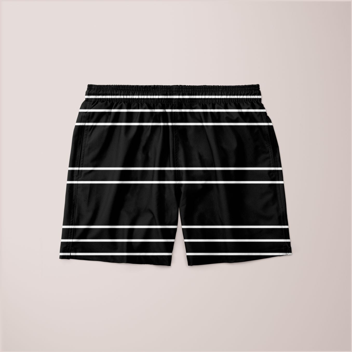 Simple Lines Pattern Poster Shorts