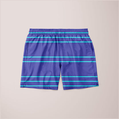 Simple Lines Pattern pt Poster Shorts