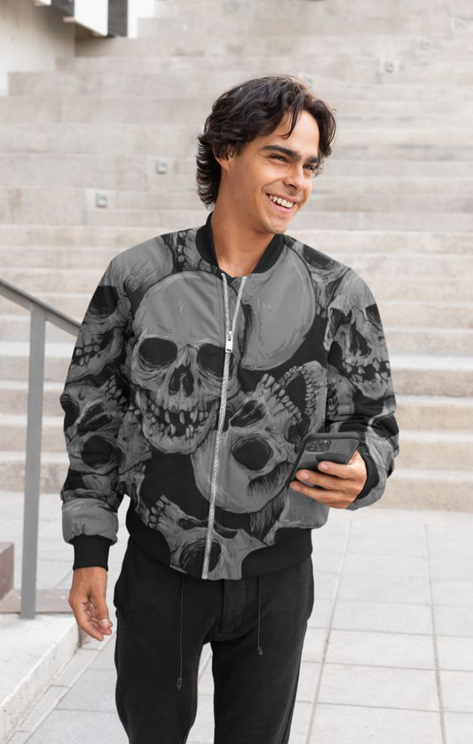 Skull 3 Bomber Jacket