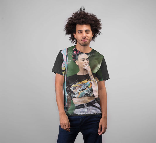 Smoking T-shirt Premium Sublimation Adult T-Shirt