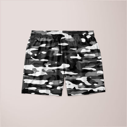 Snow Camouflage Pattern Plakat Shorts