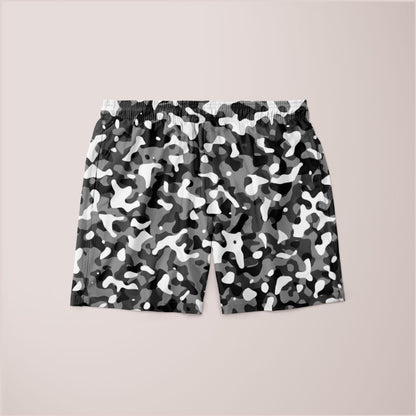 Snow Pattern Camouflage Style Plakat Shorts