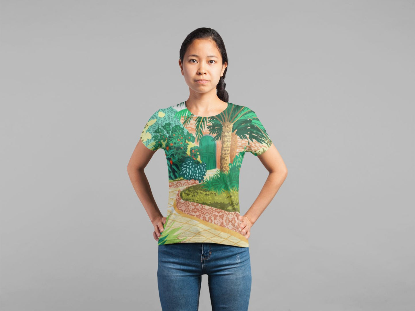 The House With The Green Door Classic Sublimation Women's T-Shirt