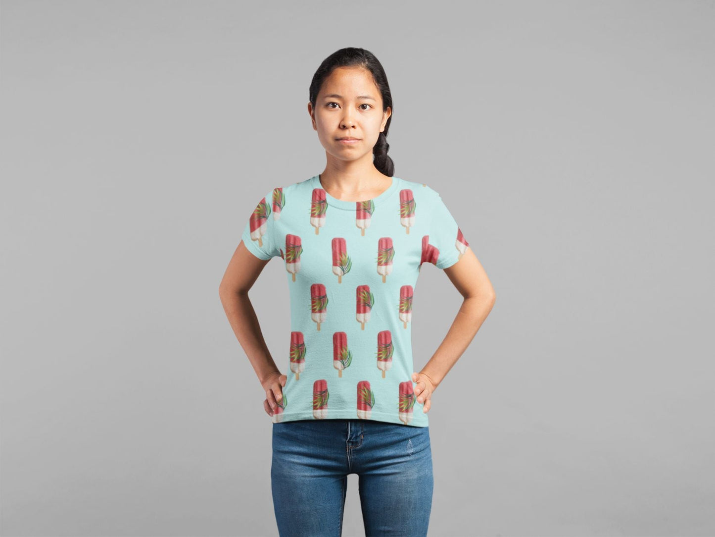 Tropical Popsicles Classic Sublimation Women's T-Shirt