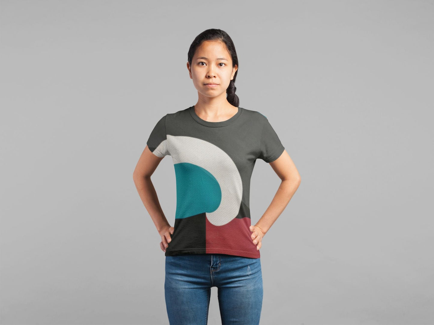 The black wave Classic Sublimation Women's T-Shirt