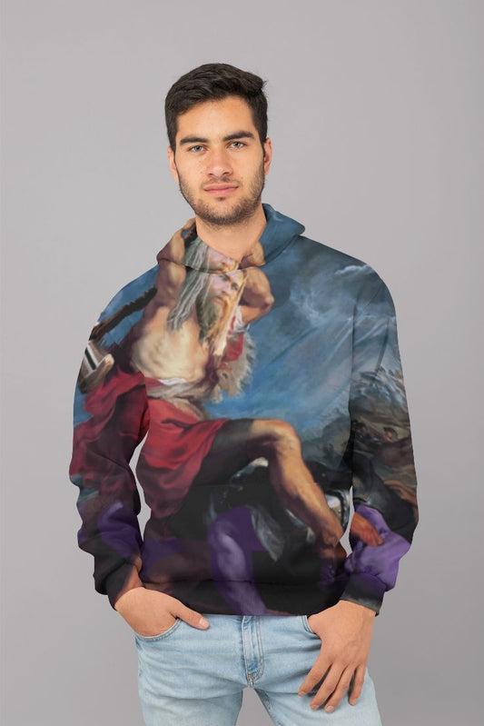 Thor vs. Thanos T-Shirt UNISEX Sublimation Hoodie