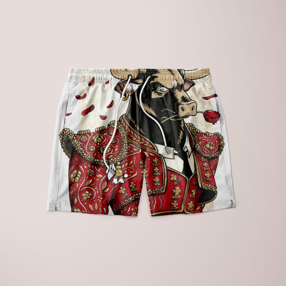 Toro Torero Poster (1) Shorts