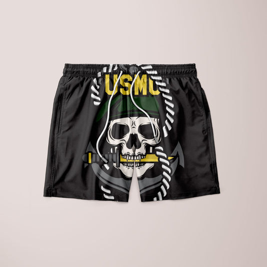 USMC Skull Mascots Shorts