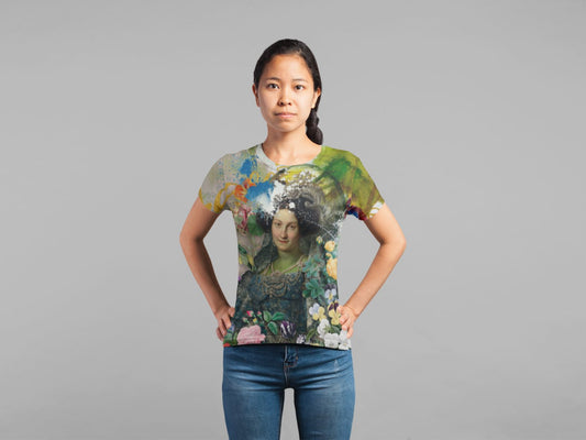 Vandalized Monarchy Classic Sublimation Women's T-Shirt