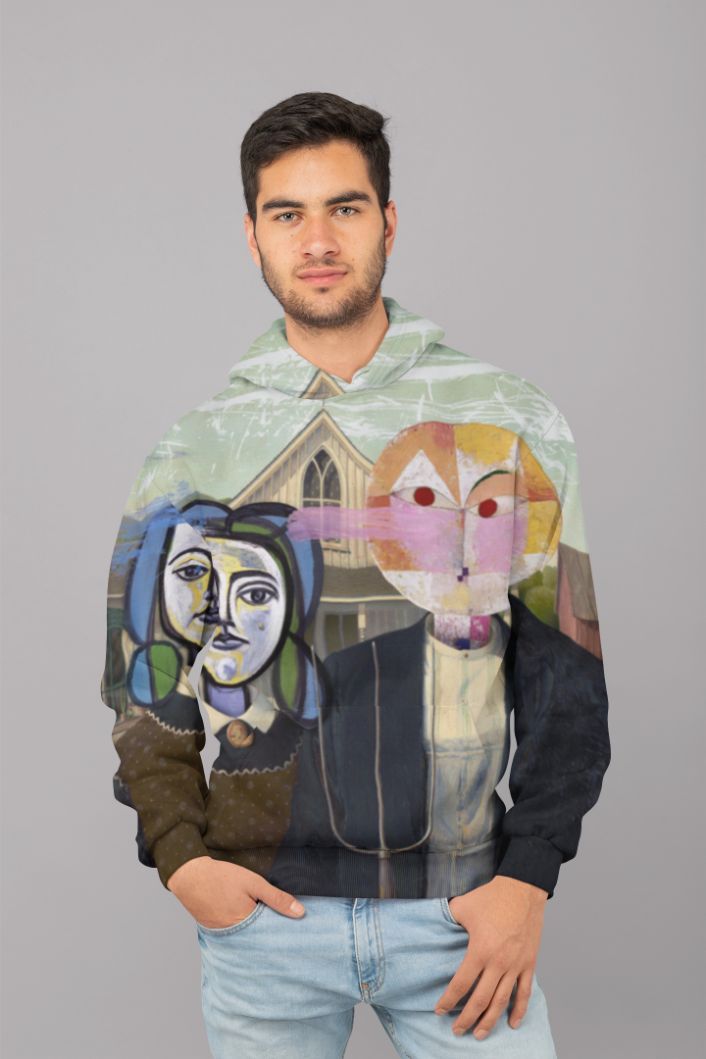 Venus and Mars UNISEX Sublimation Hoodie