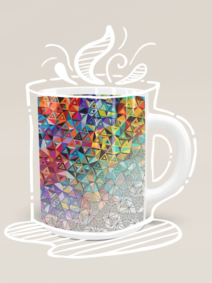 Abstract Pattren (16) Mug