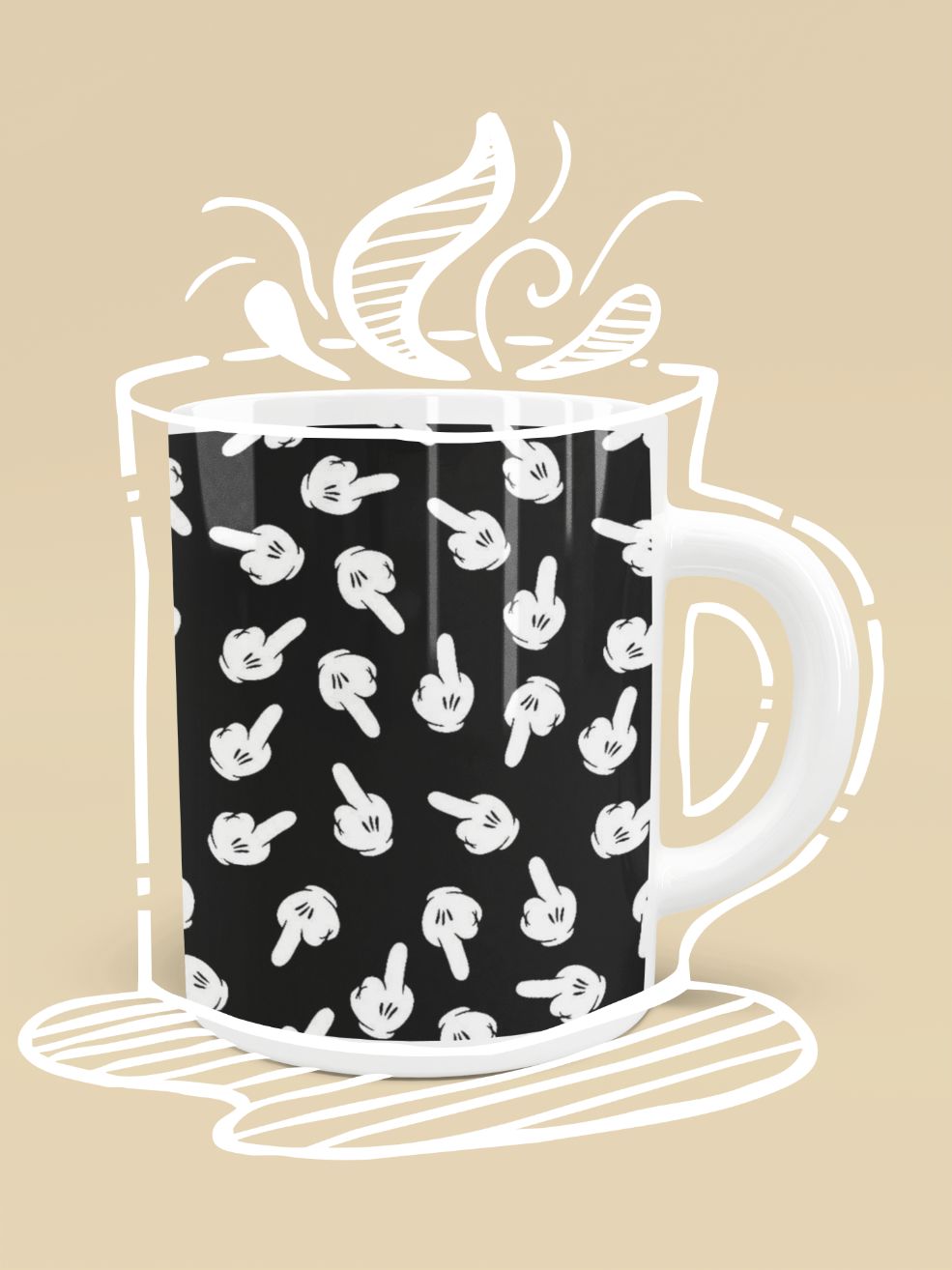 Abstract Pattren (24) Mug