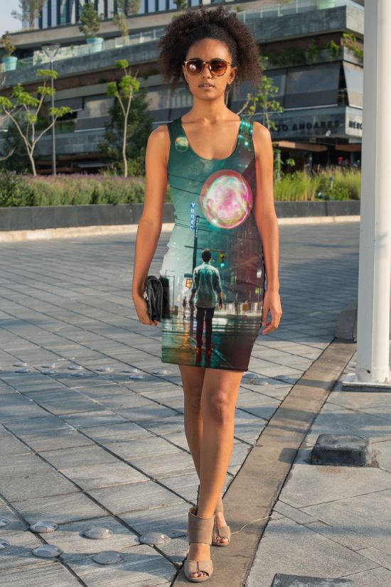 All Of A Sudden Sublimation Cut & Sew Dress