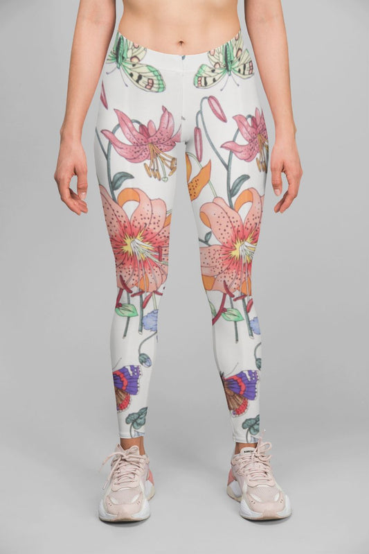 Alpine Flower Style Legging