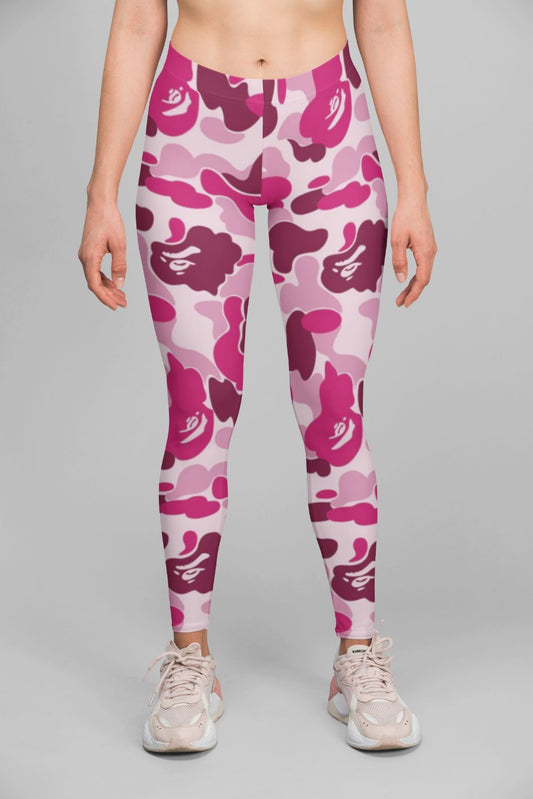 Alpine Pink Pattern Legging