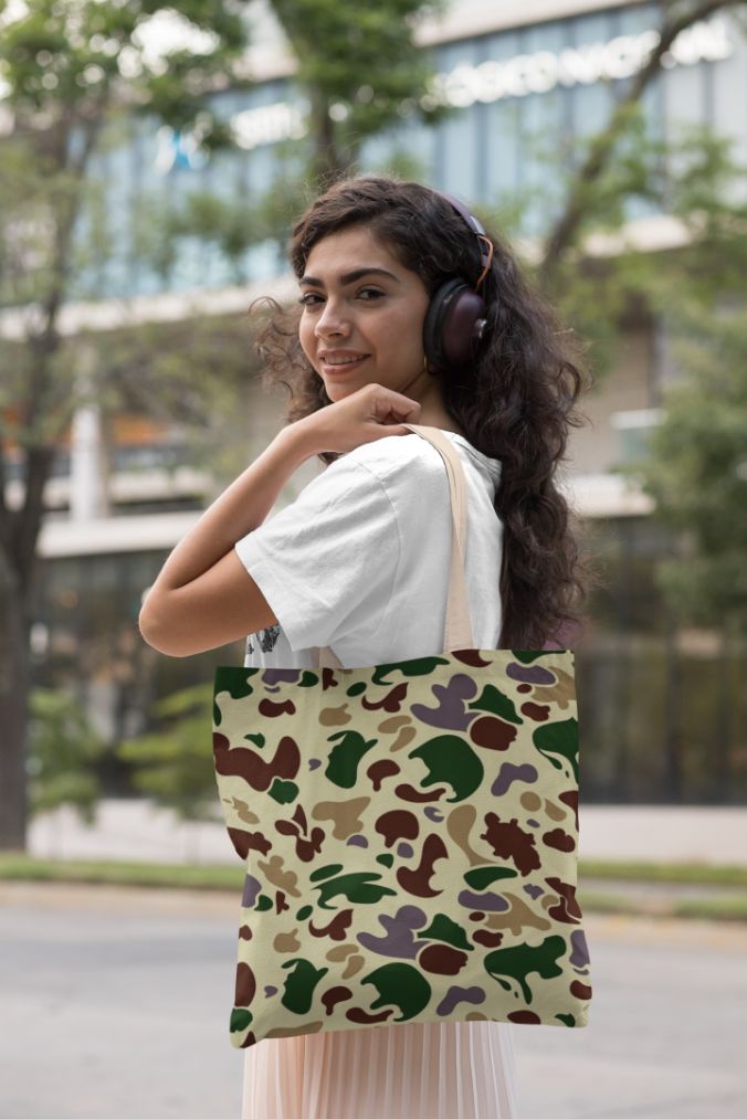 Army Camo Tote Bag