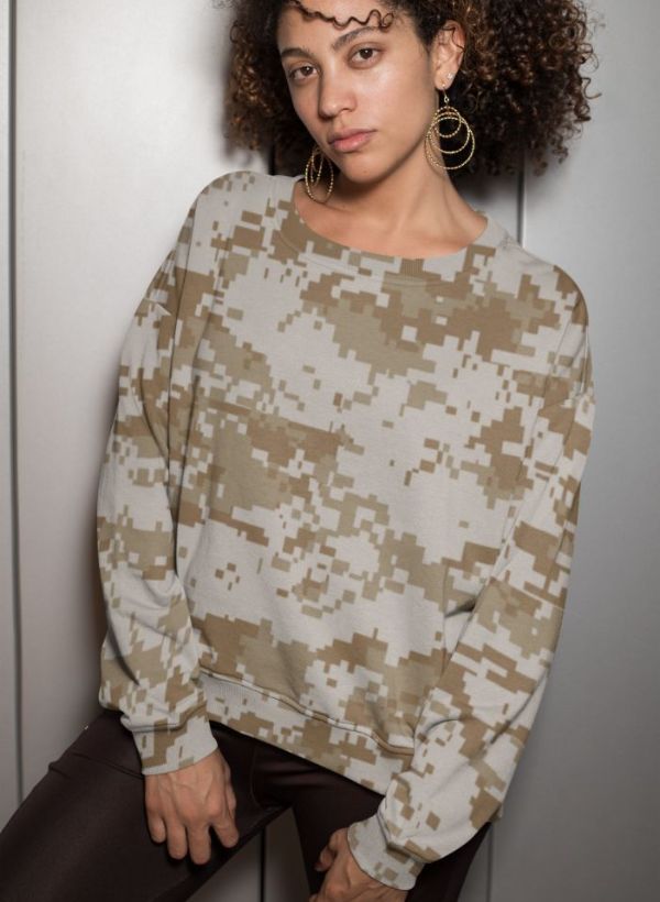 Army Camo Sublimation Sweatshirt