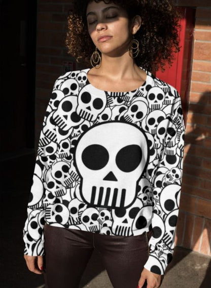 Avya Skull Sublimation Sweatshirt