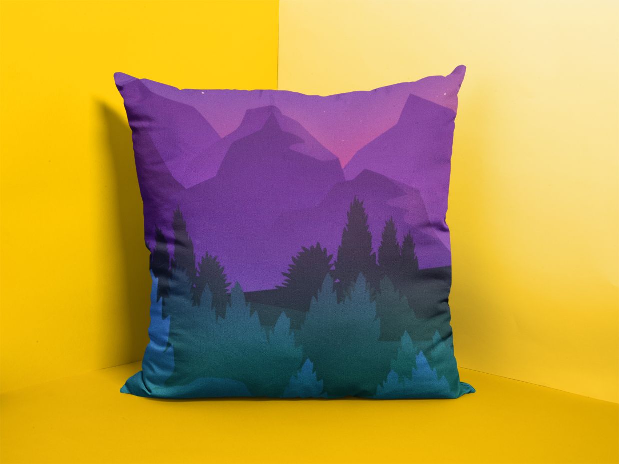 Awe Scene Cushion/Pillow