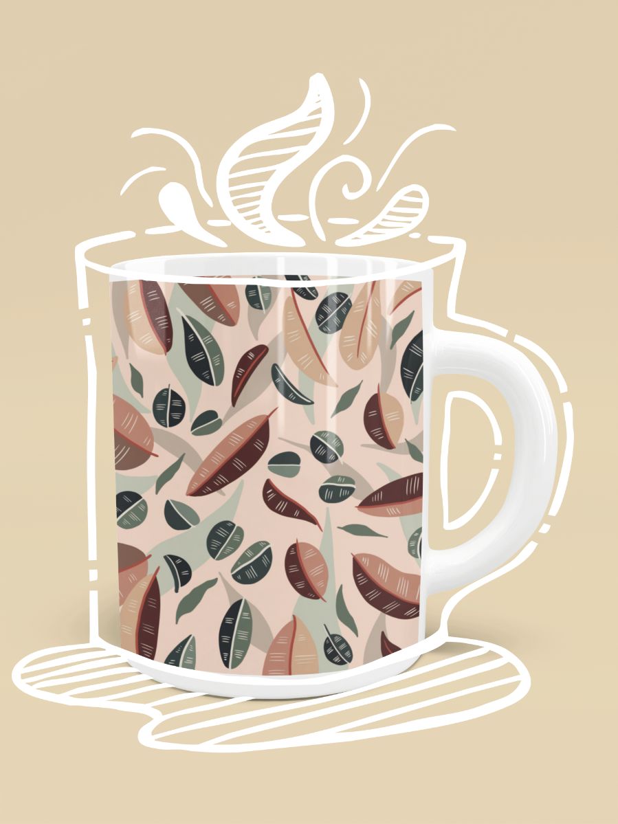 BOTANICAL LEAVES FALL 01 Mug