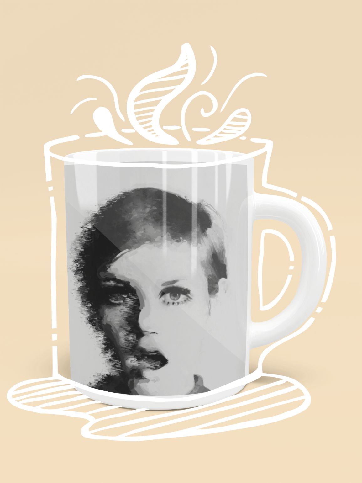 BROKENFACE#1 Mug